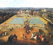 unknow artist, Painting of the Chateau de Meudon,